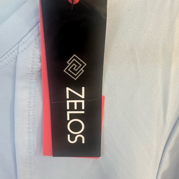 NWT Zelos Light Blue T-Shirt Size 1X Curvy Athletic - Picture 5 of 7